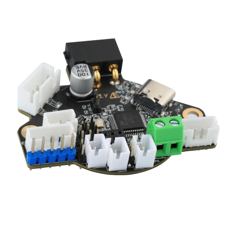 Mellow Fly-SHT V2.0 Board With 1M Can Cable For Klipper Hotend HeadTool Canable Canbus And Use PT100 / Encoder For 3D Printer