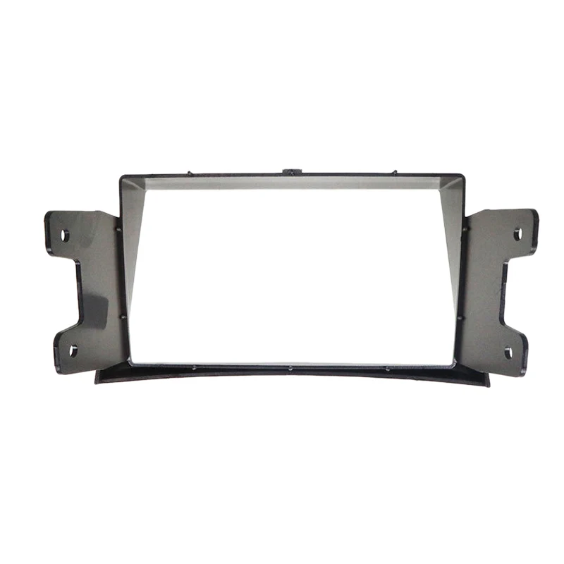 مجموعة لوحة عدادات تركيب ستيريو راديو السيارة ، سيبارو تراثي ، رمادي فضي ، دين مزدوج