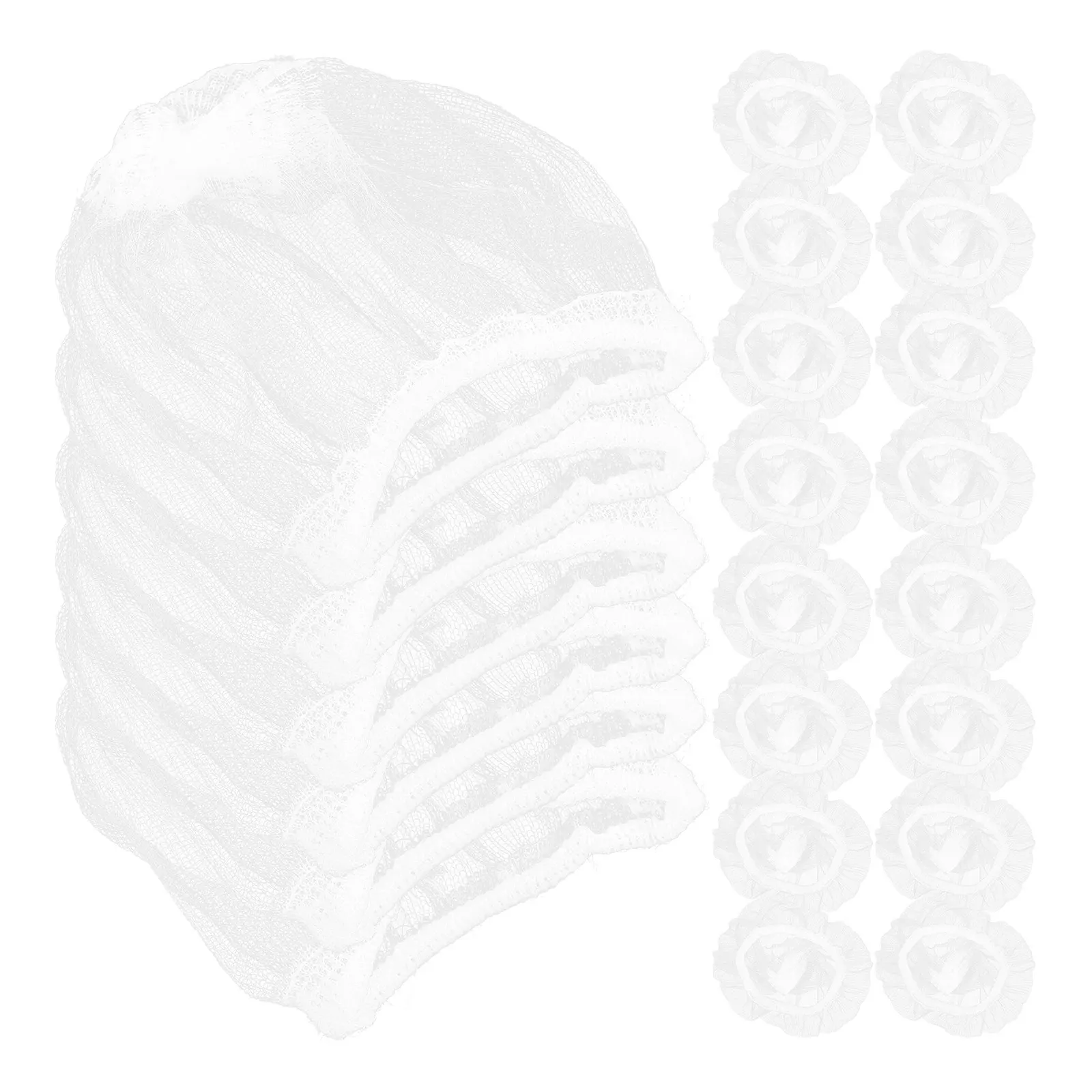 100Pcs Disposable Kitchen Sink Filter Bag Fine Mesh Polyester Drain Strainer Net for Leftover Food Debris Capture Easy Install