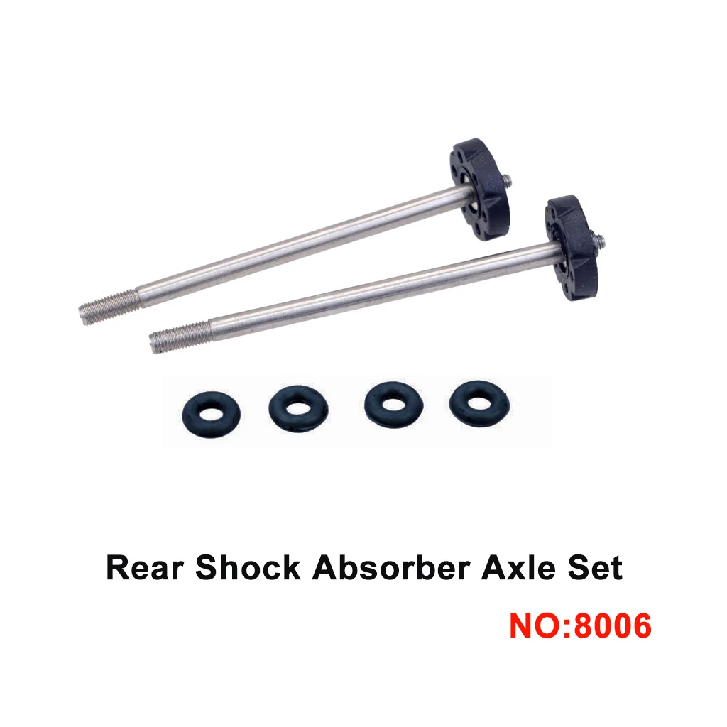 1/8 RC Car Front Rear Shock Absorber Axle Set 8005 8006 Axle of Shock Absorber For ZD Racing 08421 BX-8E 08427 1/8 RC Car Parts