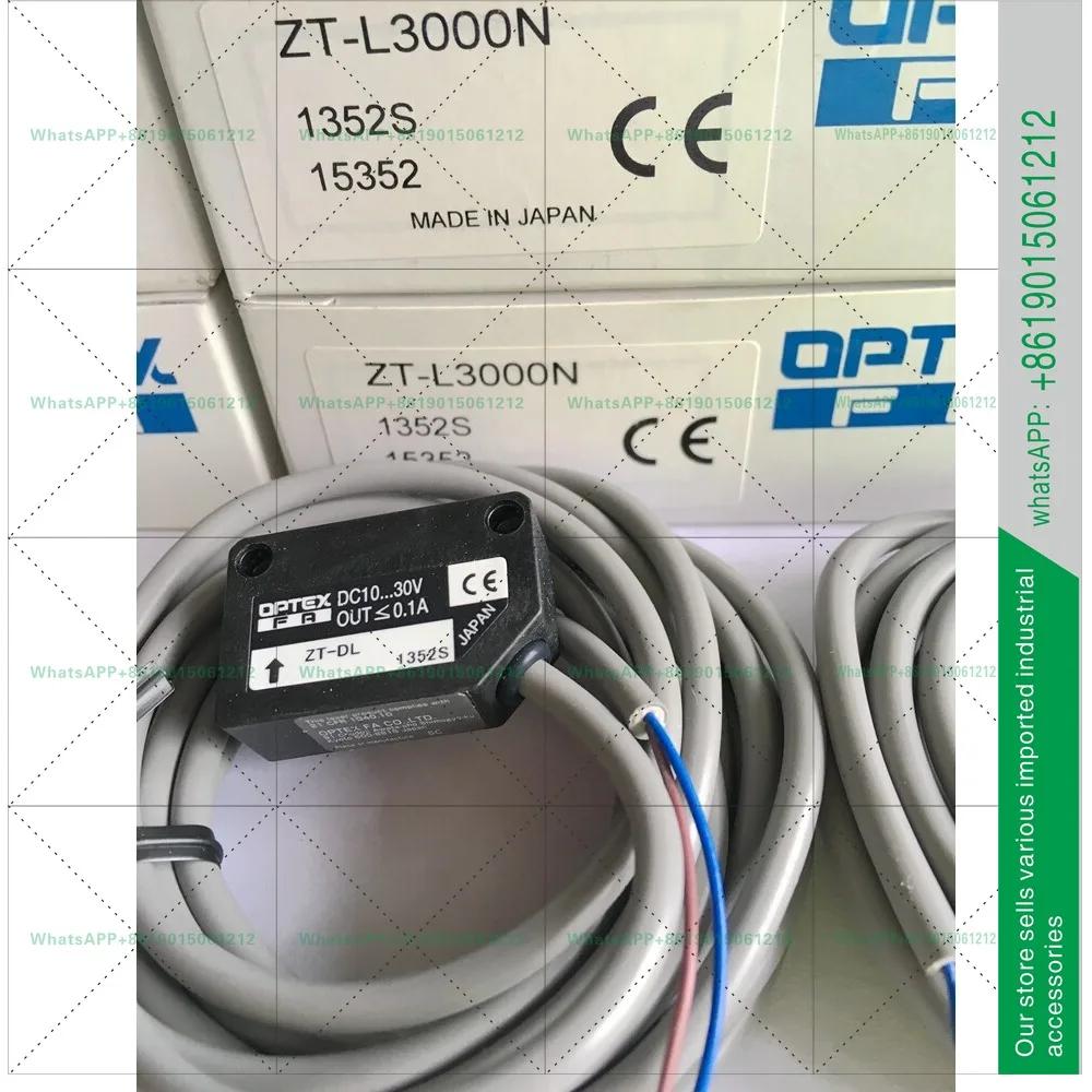 New Original OPTEX Shot Laser Sensor ZT-L3000N ZT-DL