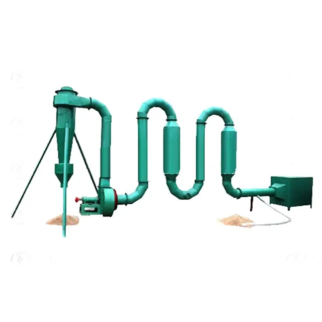 Biomass sawdust dryer machine rice husk dryer machine airflow dryer machine humidity below 10 %