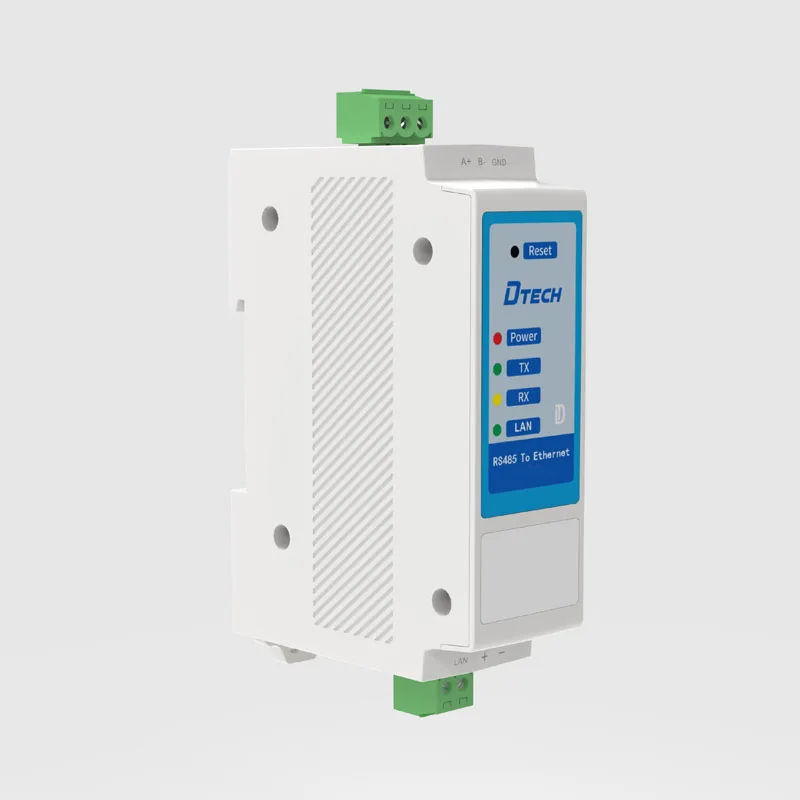 DTECH 9031BD(SV) Convertidor de servidor serie industrial RS485 a Ethernet