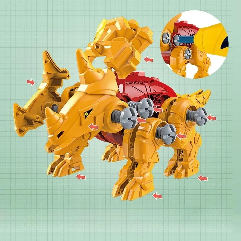 090B Novelty High Quality Plastic Dinosaur Disassembly Toy for Creative Children’s Gi