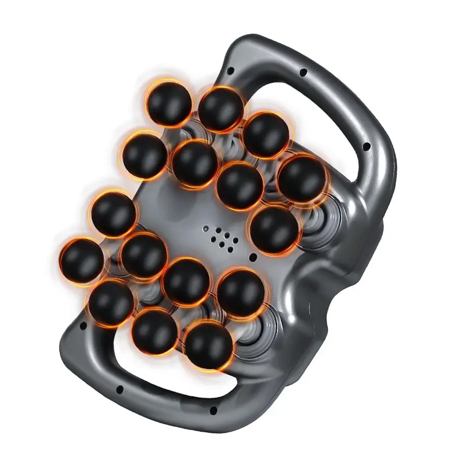 

Head Deep Tissue Massage Gun, 9 Modes amp 99 Speed Muscle Gun Massager, 22800 RPM Percussion Therapy Gun with Quad Motor, Quiet