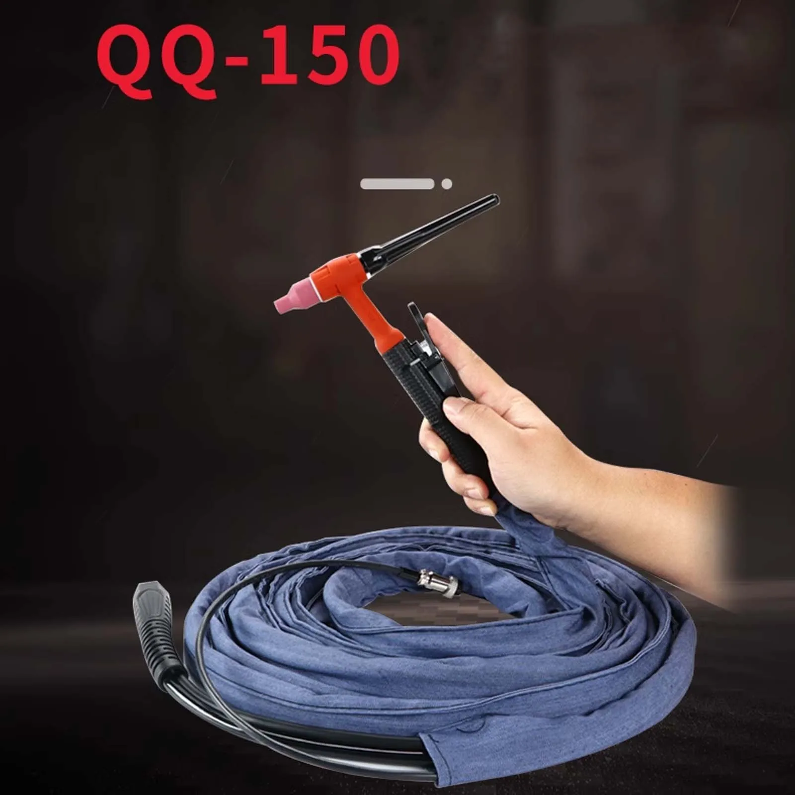 QQ-150A 300A 2-core الطيران التوصيل آلة لحام قوس الأرجون لحام بندقية رئيس #6