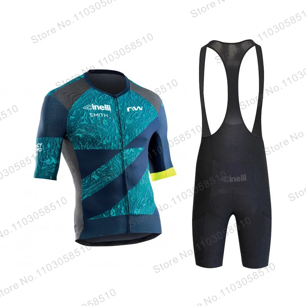 

NW Northwave Cycling Jersey Set Short Sleeve for Men Anti-UV Bike Cycling Jersey Set Bicycle Pro Team Summer Cycling Clothing