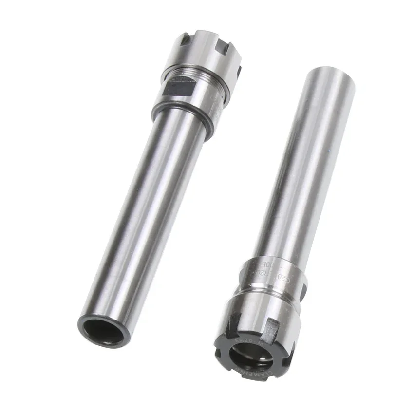 NEW 1PCS A/M C20 ER11 C20 ER16 ER25- 100L 150L 200L collet chuck deep processing CNC straight shank 20mm extension rod for CNC