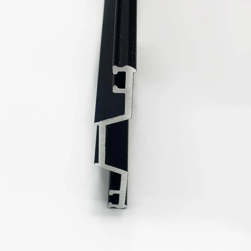 تخصيص إطار جدران الستائر والإكسسوارات والأجزاء ملف تعريف الألومنيوم ملف الكسوة #2