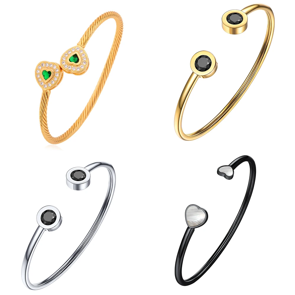 U7 Open Bangle Cuff… - image