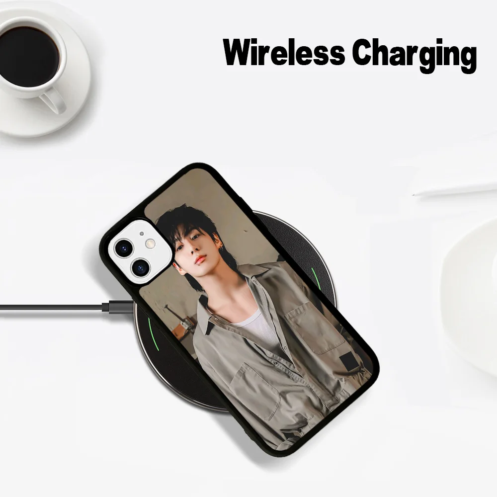 Singer J-JIMINS-S Phone Case Magnetic Case For IPhone 16 14 13 12 11 15 Pro Max Plus For Magsafe Wireless Charge Cover