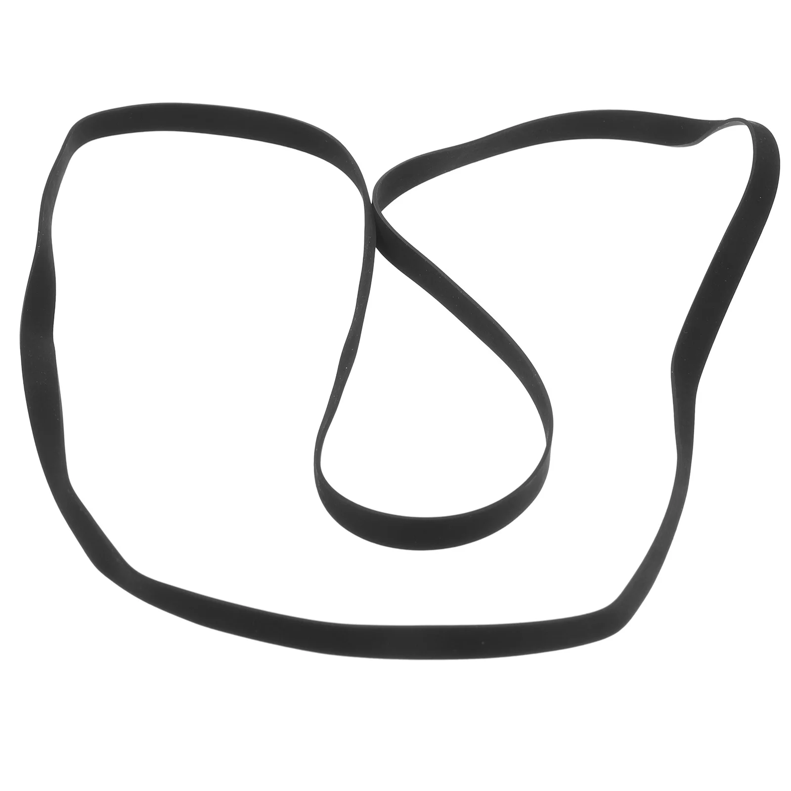 حزام مطاطي أسود لاستبدال مسجل مشغل الكاسيت، حزام محرك سلس ومتين، طقم تصليح سطح السفينة، أحزمة كاسيت مطاطية #4