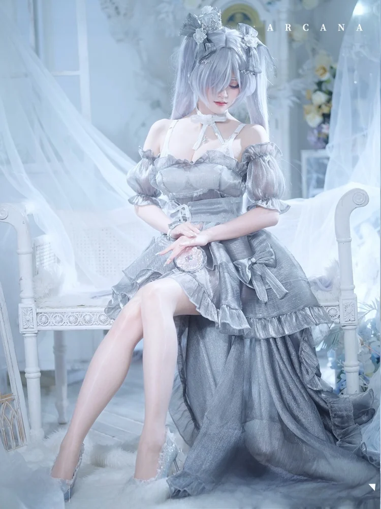 

Nikke Cosplay Vic Godd Costume Cinderella Cosplay Crystal Princ Cosplay Women's Clothing Anime Gng Cons
