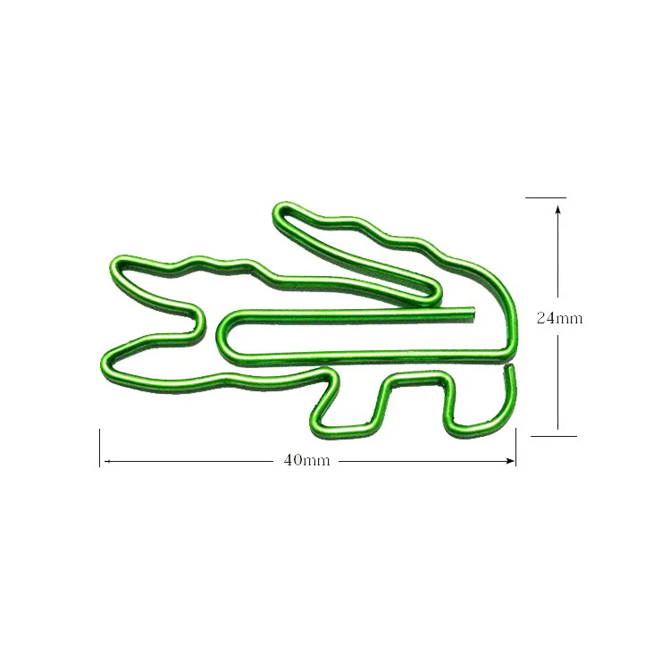 Updating 30 Different Shape Paper Clips Metal Multi-style Dog Rabbit House Paper Clip Bookmark Metal Creative Office Stationery