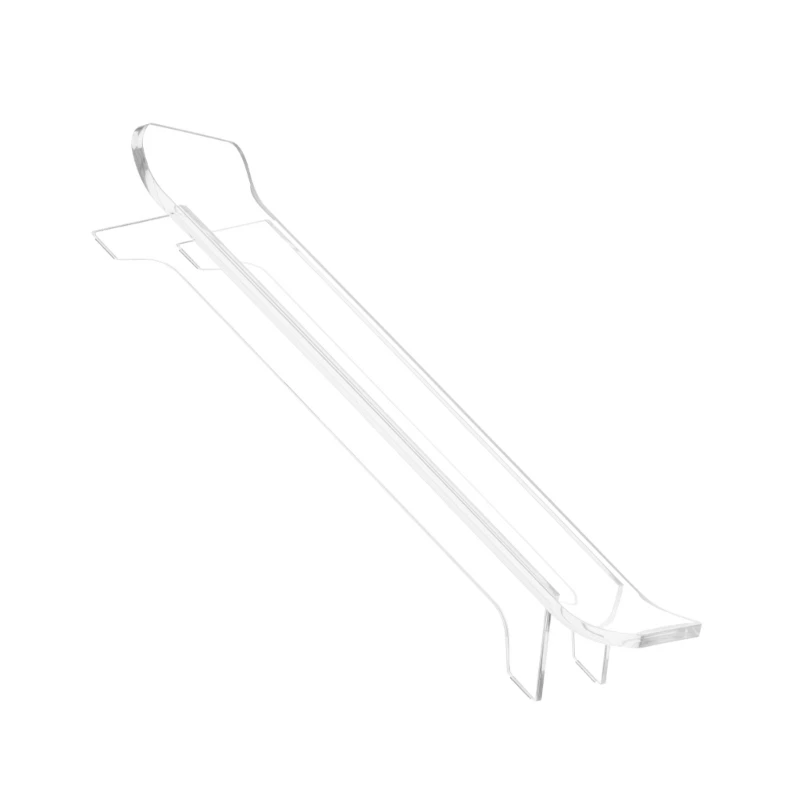 حامل حامل أكريليك سميك 6 مم، تصميم أنيق بأربعة أرجل