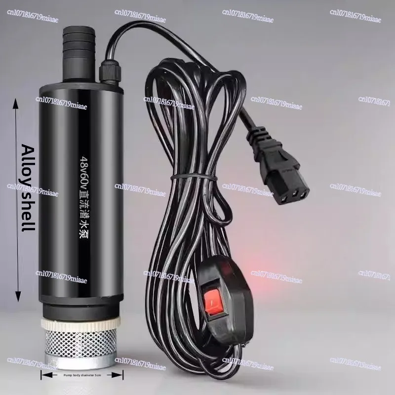 

Suction Pump 12v24v48v60v Irrigation Flower Watering Self-priming Agricultural Pure Copper Motor