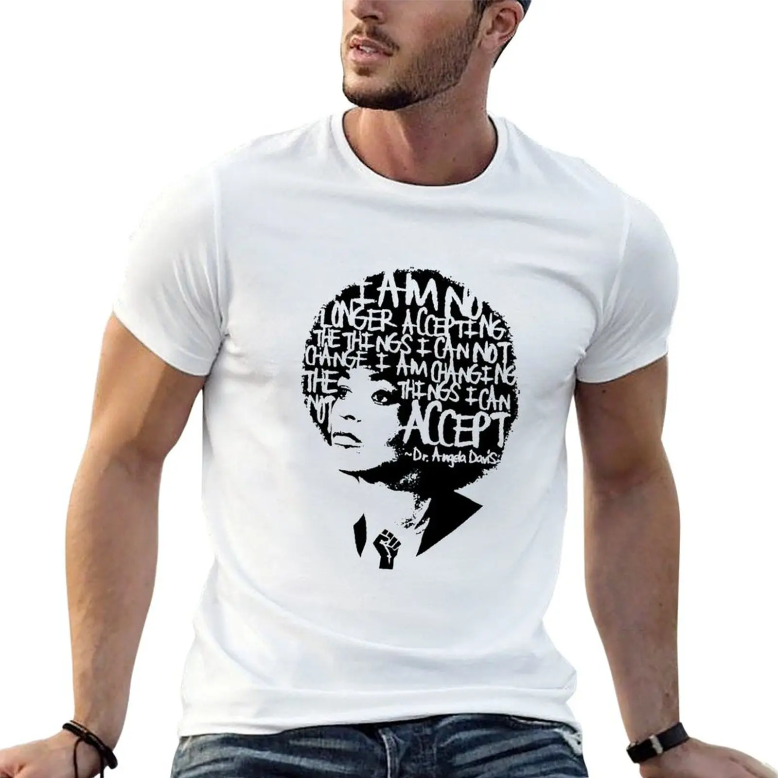 

Angela Davis T-Shirt t shirts for man graphic funny t shirt personalised T-Shirt