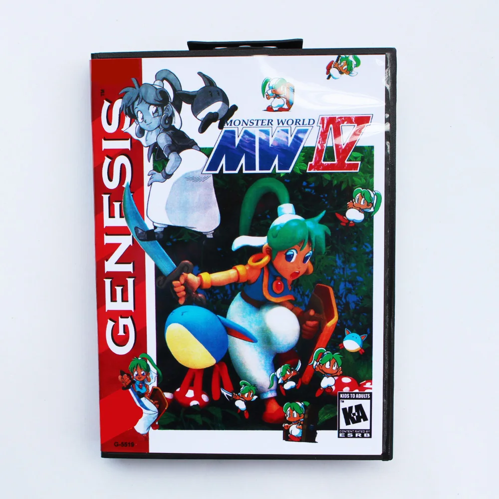 

Новое поступление, 16-битная игровая карта MD Monster World IV для Sega Mega Drive/Genesis в розничной упаковке