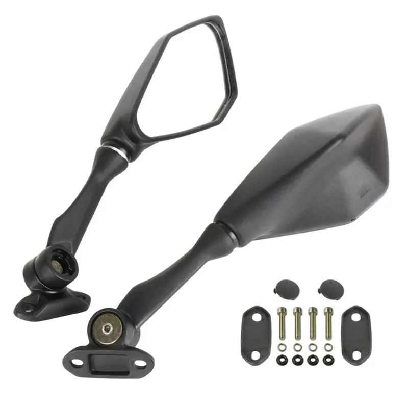AB96-Motorcycle For Kawasaki 2018-2021 Rear View Mirrors Fits For Ninja 400/2011-2018 For Ninja 250 ZX 6R 636 650 300R EX300 ABS