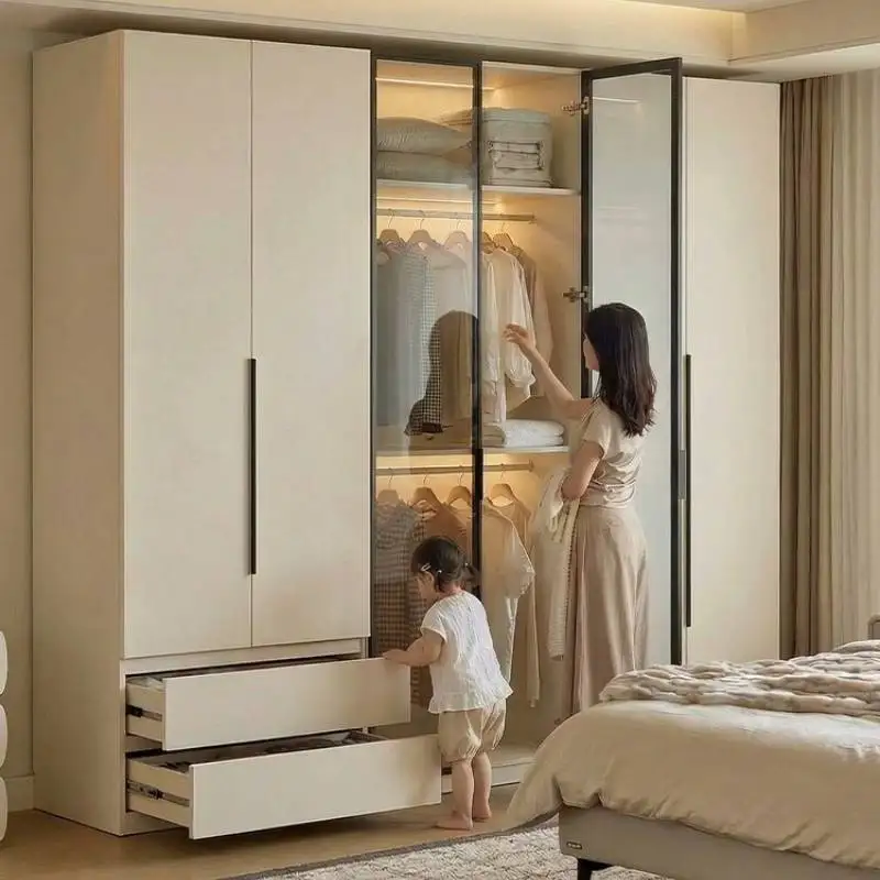 

Modern Store Wardrobe Closet Adults Decoration Corner Drawers Wardrobes Storage Living Room Mueble Organizador Furniture Home