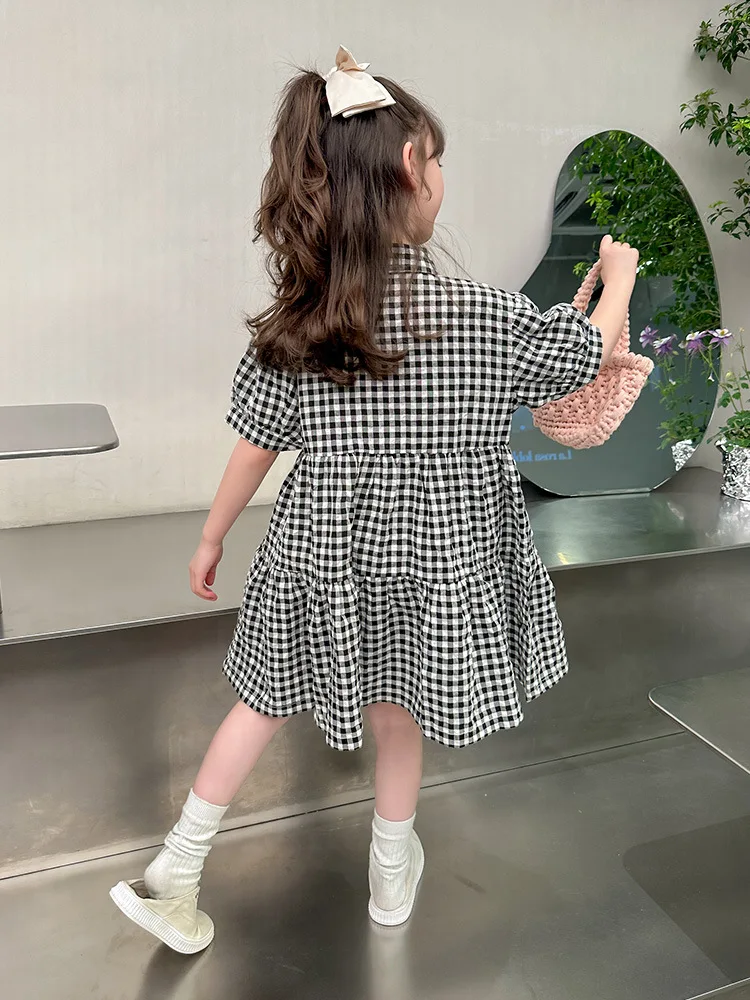 Black Dress For Teens Summer New 2025 Little Girl Dresses Size 10-12 6 7 8 9 11 13 14 15 16 17 18 19 20 Years Clothes