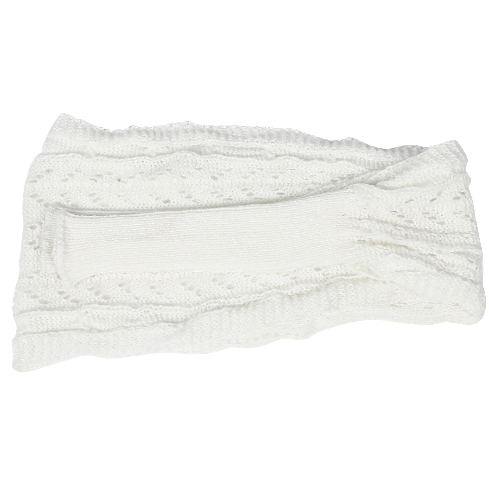 

Woolen Scarf Knit Sweater Multifunctional Shawl Women Chunky Long Scarf With Sleeves For Women Coffee Winter Accessories