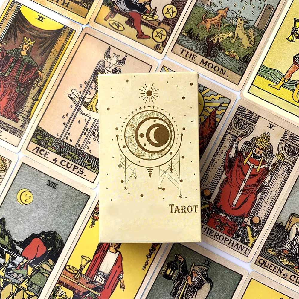 

Лидер продаж, карты Таро для легких начинающих, судьба, гадание, вечеринка, настольная игра, приятная семейная игра для сбора