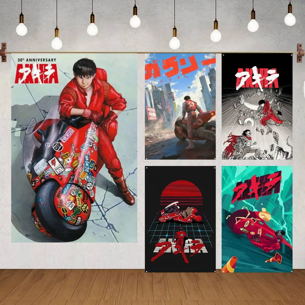 Young Magazine A-AKIRA Flag Custom Flags Wall Hanging Tapestry Outdoor Decorative flag Background Blanket