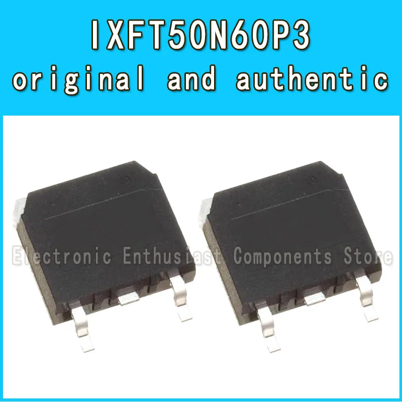 

5pcs IXFT50N60P3 IXFT50N60P3-TRL TO-268 N-Channel Enhancement Mode Avalanche Rated Fast Intrinsic Rectifier