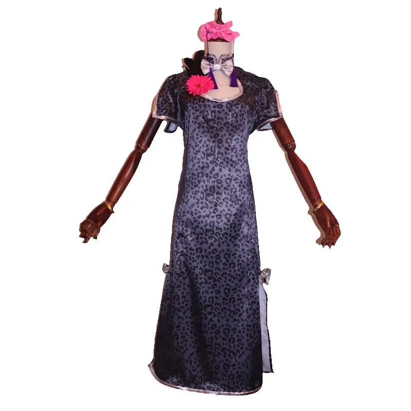 

Аниме Фэнтези Remake Косплей Тифа Костюм Хэллоуин Вечеринка Женщины Cheongsam Chi-pao Наборы