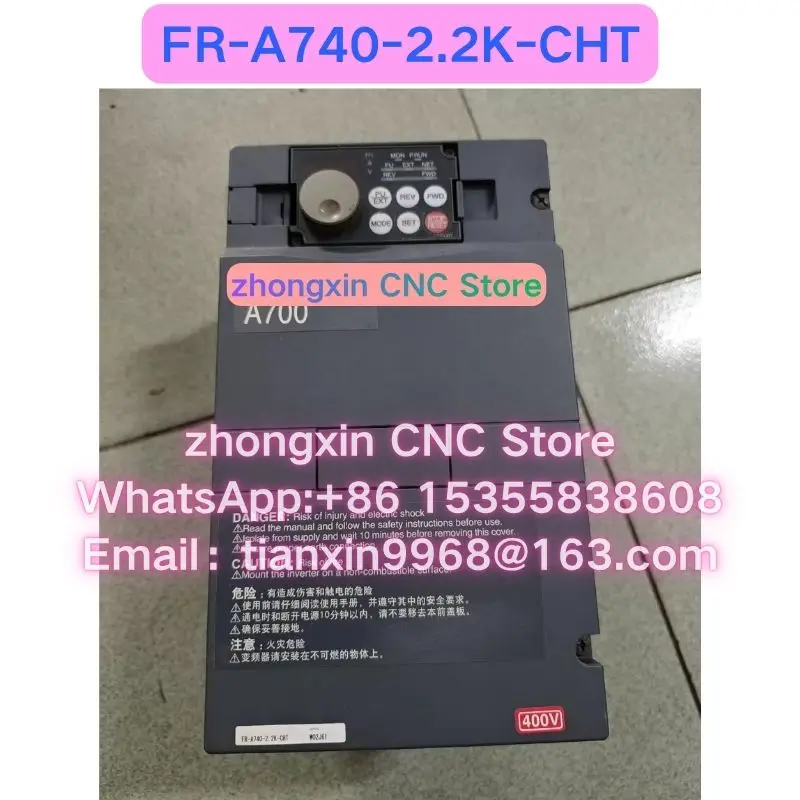 Used FR-A740-2.2K-CHT Functional test OK Fast delivery