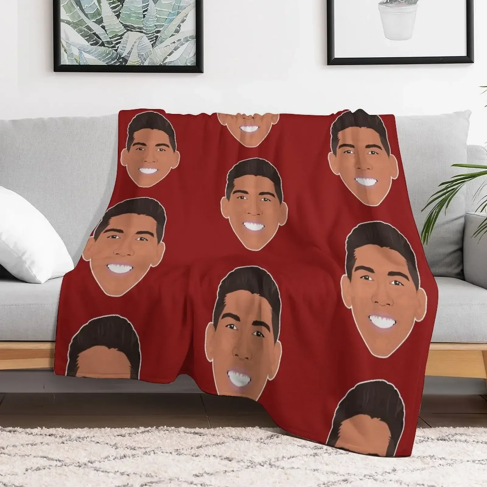 Roberto Firmino Throw Blanket Furry decorative Sofa Quilt Luxury Blankets