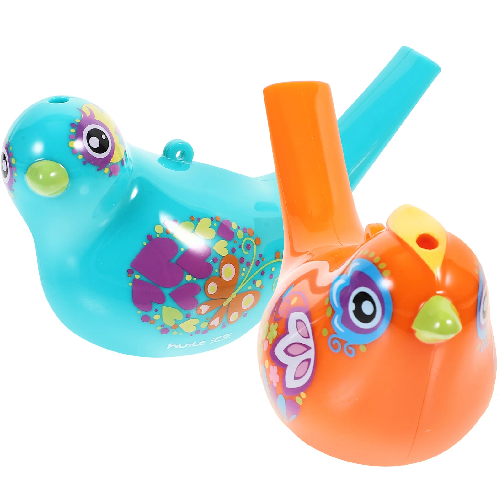 

2 Pcs Bird Call Toy Whistle Children's Baby Bath Toys Noise Maker Birthday Party Favor Gifts