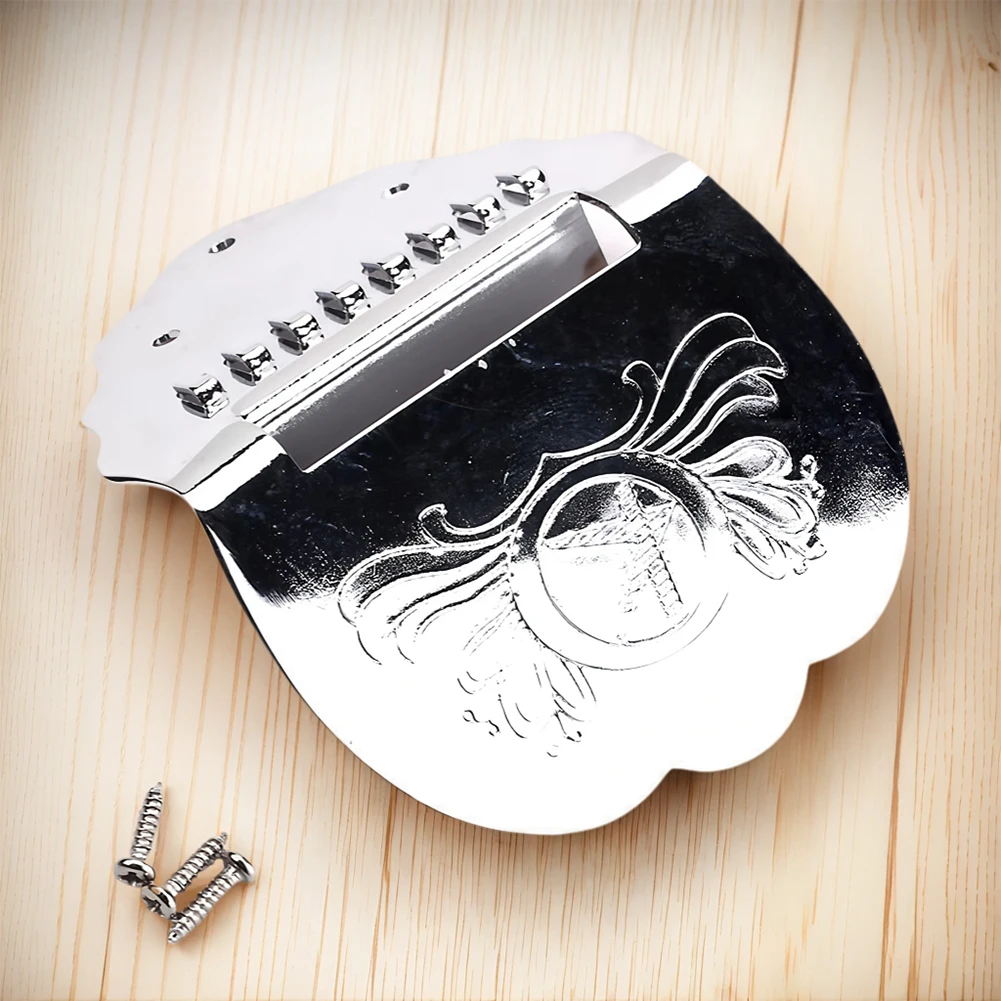 8 سلسلة معدنية مندولين الذيل مع مسامير K كلمة صدفي مندولين الذيل مجموعة لأداة المندولين