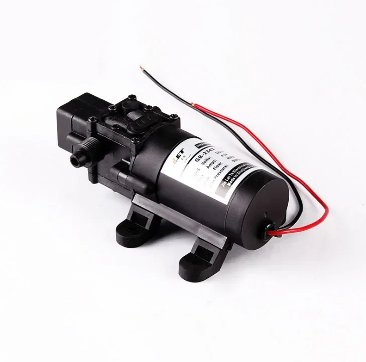 DC 12V 130PSI 6L/Min Water High Pressure Diaphragm Self Priming Pump 70W New J16 19 Dropship