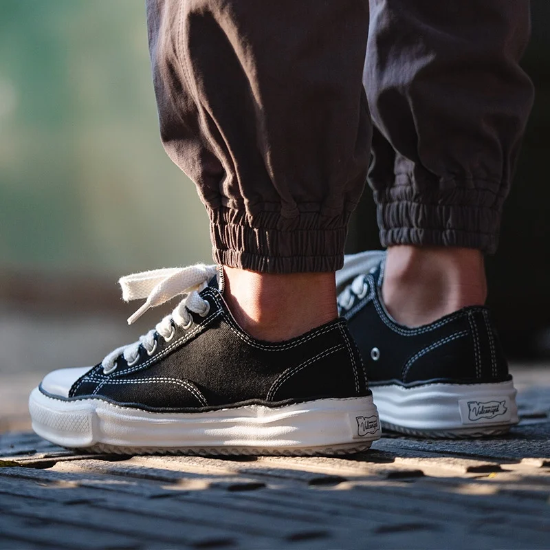 

Maden повседневные уличные низкие кроссовки Canvas oes ex Irregular Thi Bot для пар, кроссовки с дышащей тканевой подкладкой Cosite, подошва