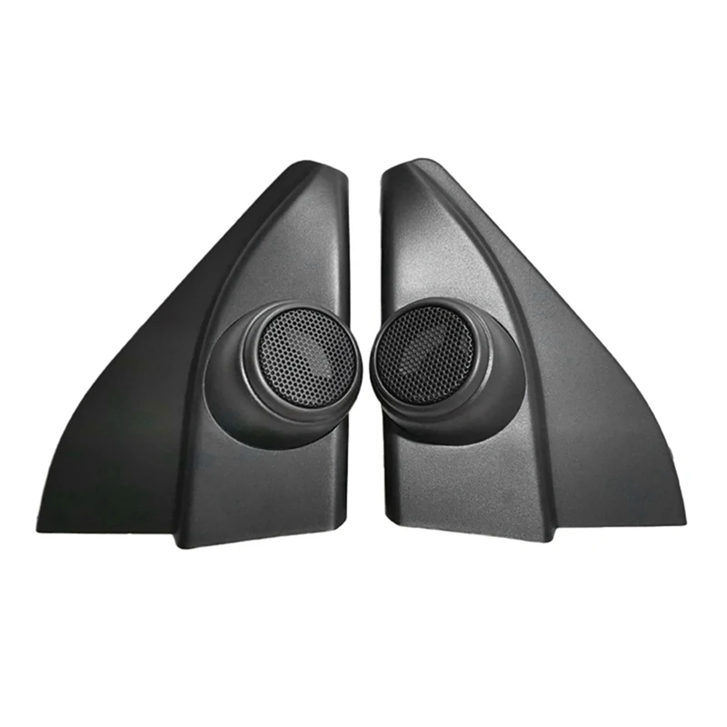 A82M-2PCS Car Tweeter Speaker Modified Audio Door Corner Glue Speaker Cover For Toyota Hilux For Fortuner 2016-2020