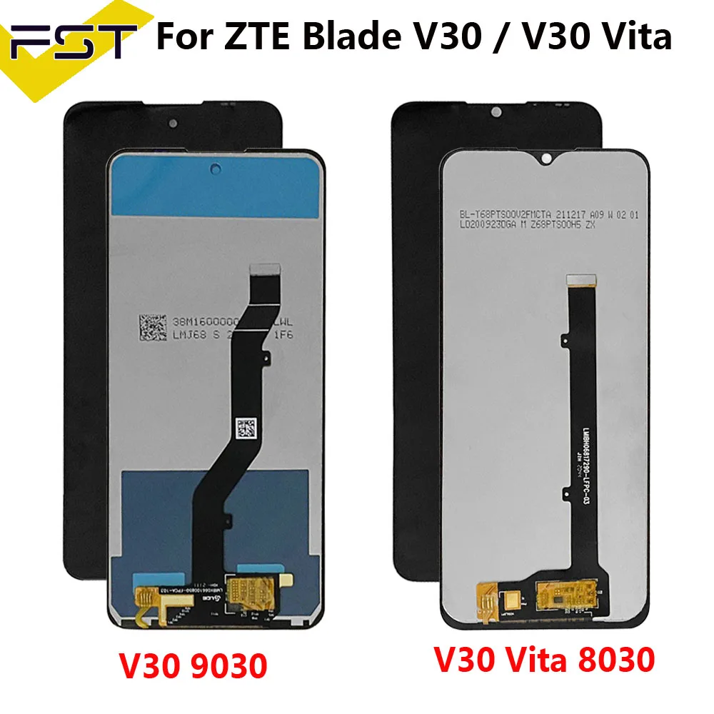 Oryginalny wyświetlacz LCD do ZTE Blade V30 Vita 8030 Wyświetlacz LCD Ekran dotykowy Digitizer Do LCD ZTE Blade V30 9030 Wyświetlacz LCD