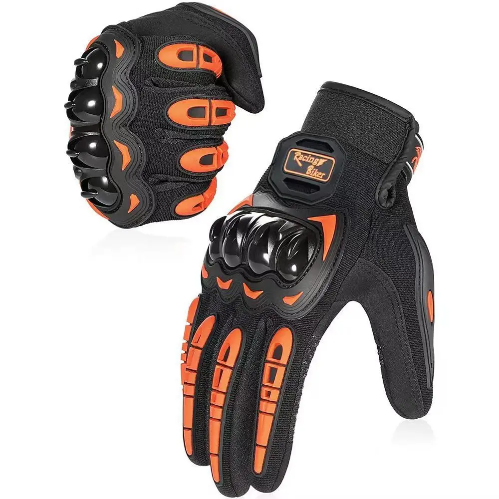 Guanto Moto uomo Guantes Moto Gant TouchScreen traspirante alimentato Moto Racing equitazione guanti protettivi per bicicletta inverno