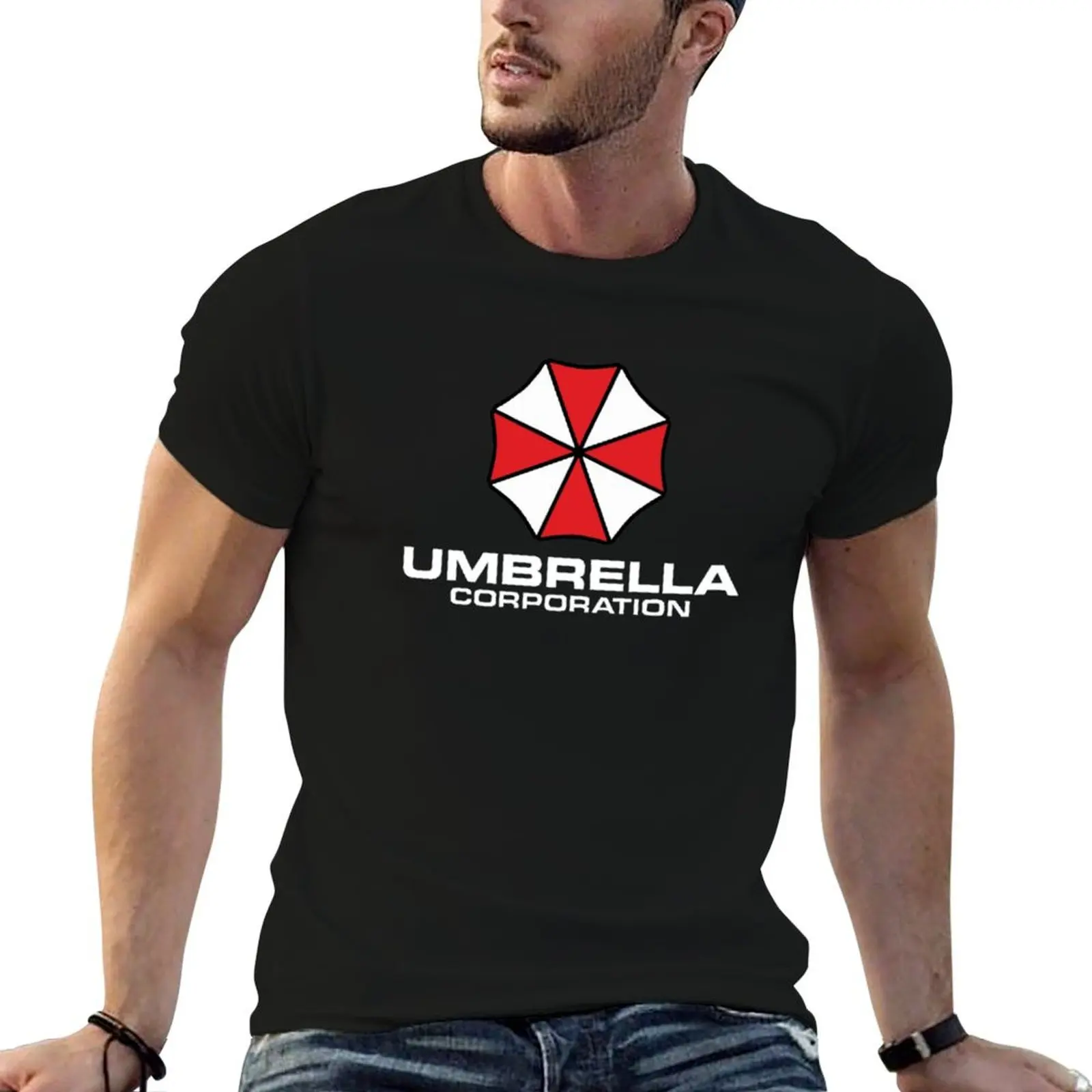 BEST SELLING -Umbrella Corporation MERCHANDISE T-Shirt anime t shirts oversize man tshirt T-Shirt
