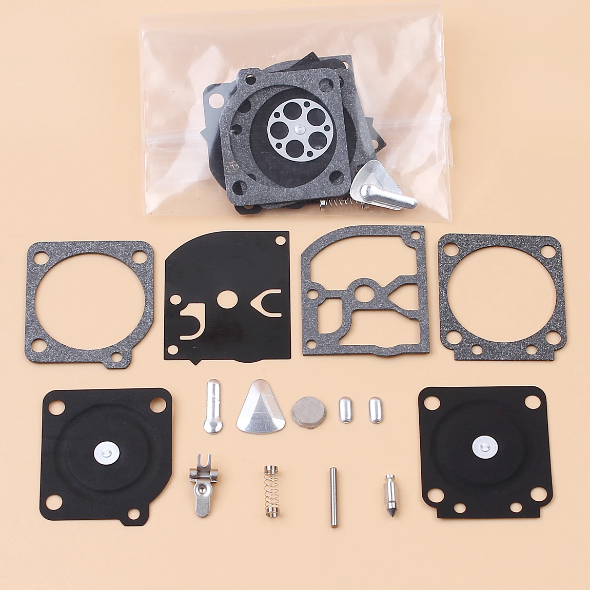 2 Carburetor Diaphragm Repair Kit For STIHL 020 020T MS191 MS192T MS200 MS200T HUSQVARNA 113LD 123C 123L 322L 323L Zama C1Q Carb
