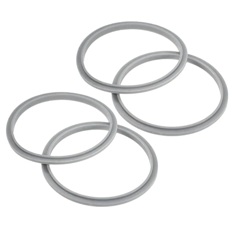 BEAU-10Pcs Juicer Sealing Ring O Ring Food Grade Silicone Gasket For Nutri 600W/900W Flat Cross Blade Juicer