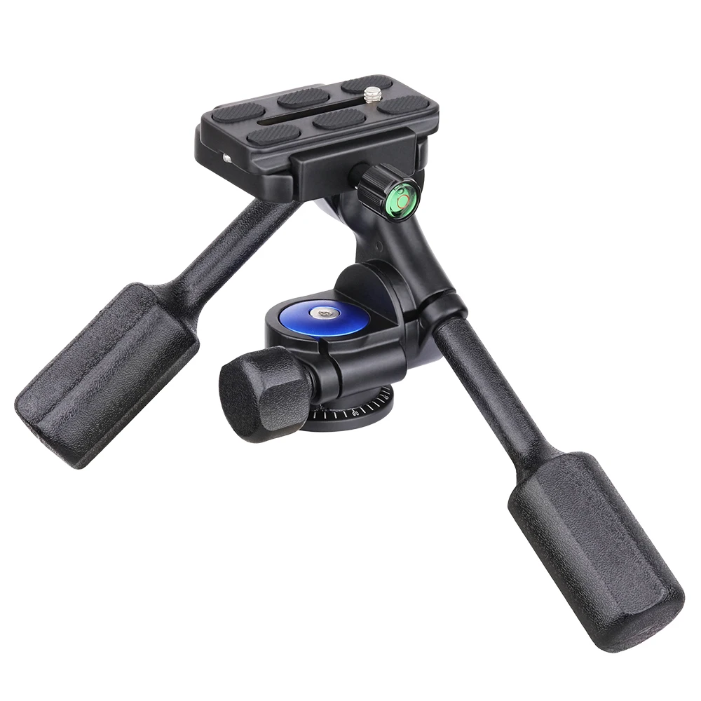 INNOREL H40 Three-dimensional Tripod Head Panoramic Ballhead Handle Adjustment for Camera Digital DSLR Max load 10kg