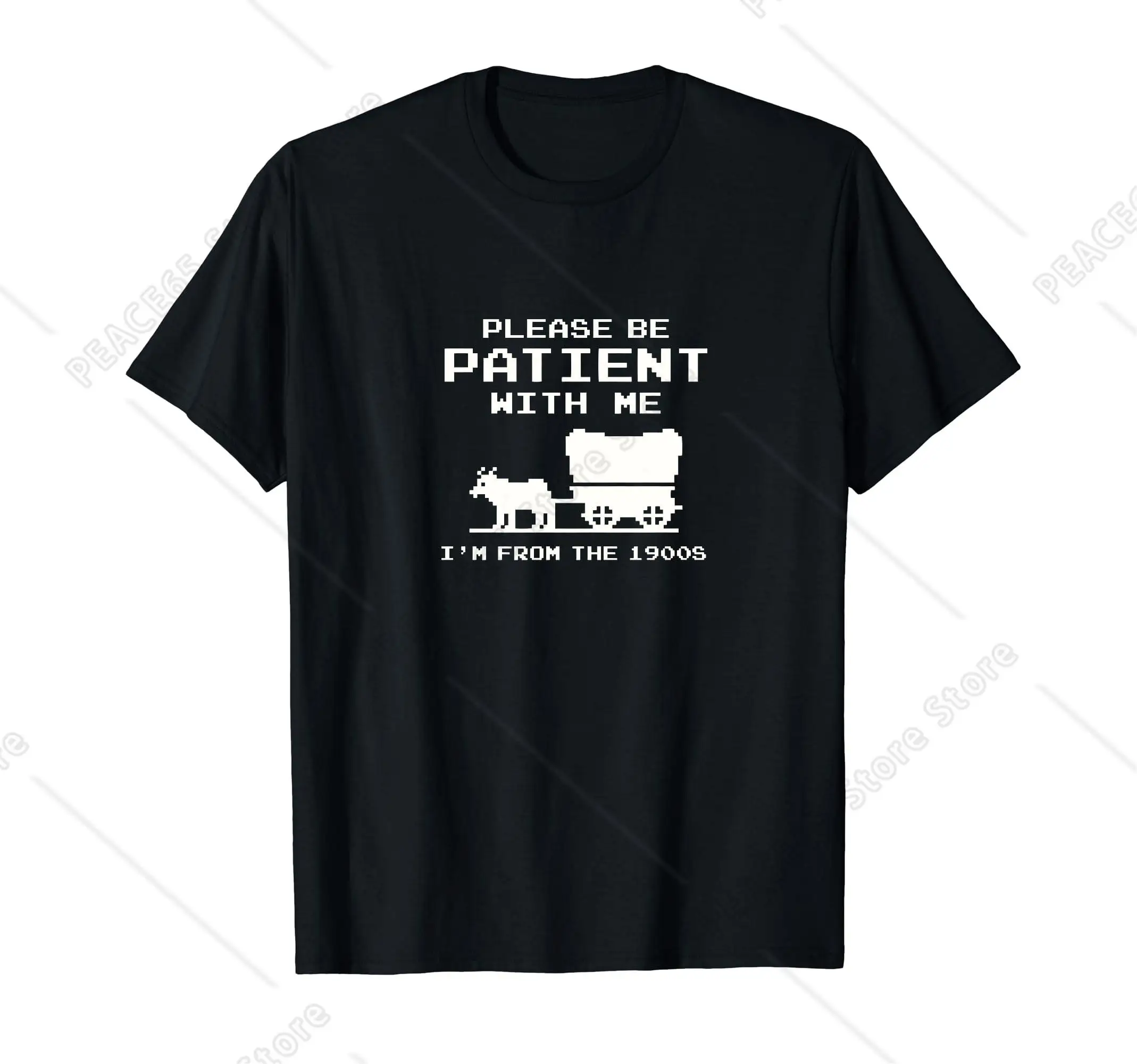 

Please Patient I'm From The 1900s Funny Boomer Meme T-Shirt for Men Women for Women Unisex Short Sleeve Tees Retro Clothes