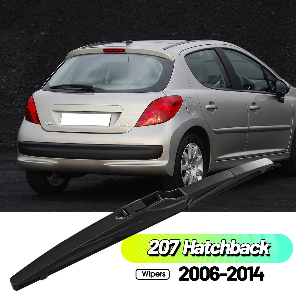 16 "Heckscheibe Scheibenwaschanlage Wischerblatt Für Peugeot 207 Fließheck 2006-2014 2010 2011 2012 2013 auto Zubehör