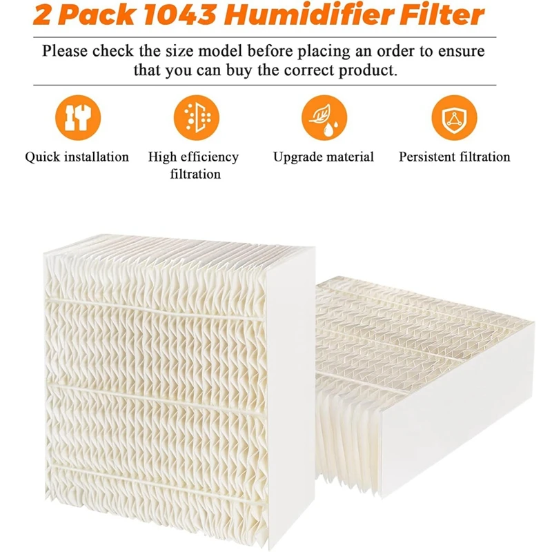 1043 Humidifier Wick Filters For Essick Air EP9 Series EP9500 EP9700 &Bemis Space Saver 800 8000 Series Humidifiers