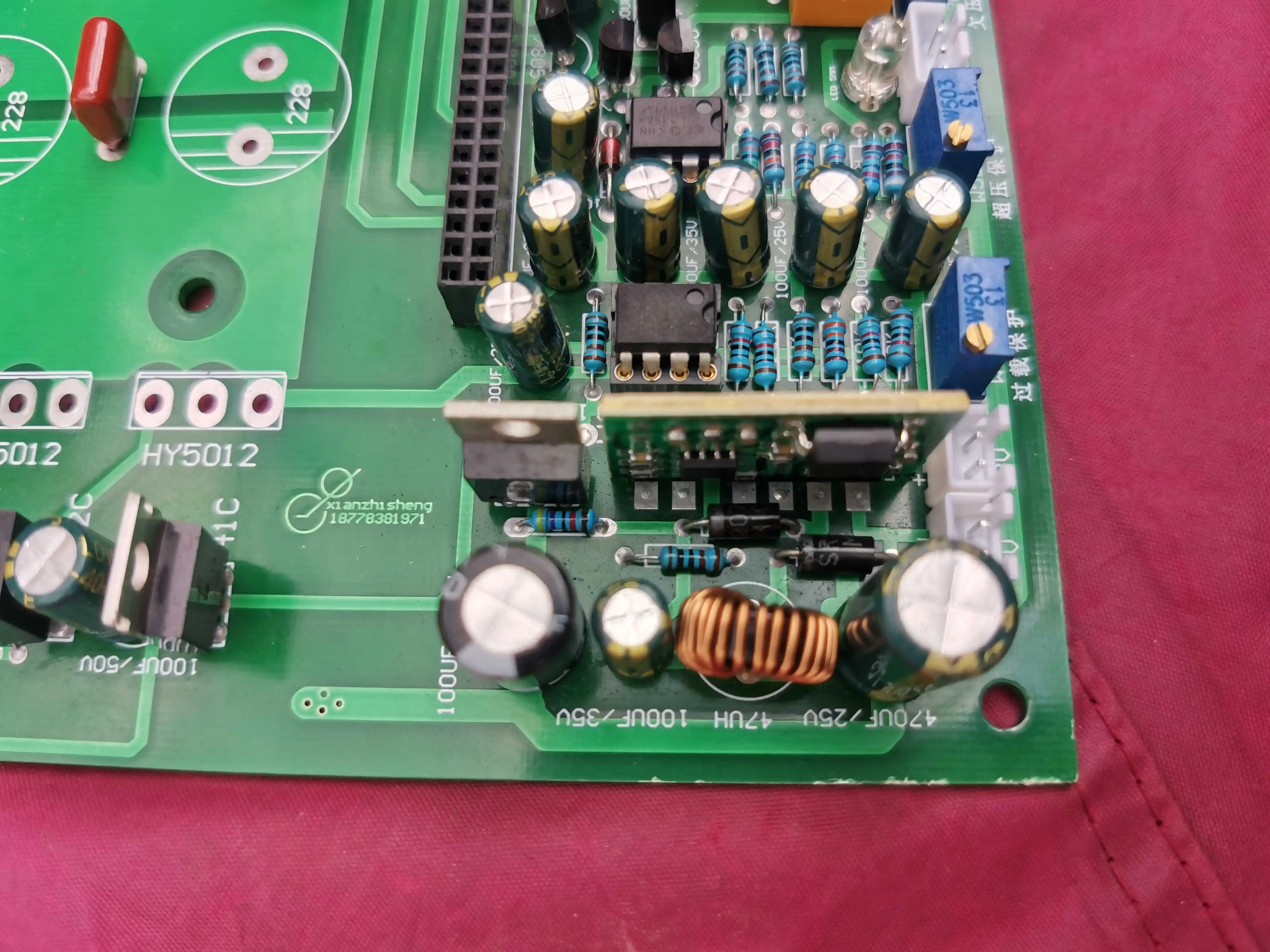 Imagem -03 - Placa-mãe 20 Tubo do Pwb do Inversor da Onda de Seno Puro Semi Produto