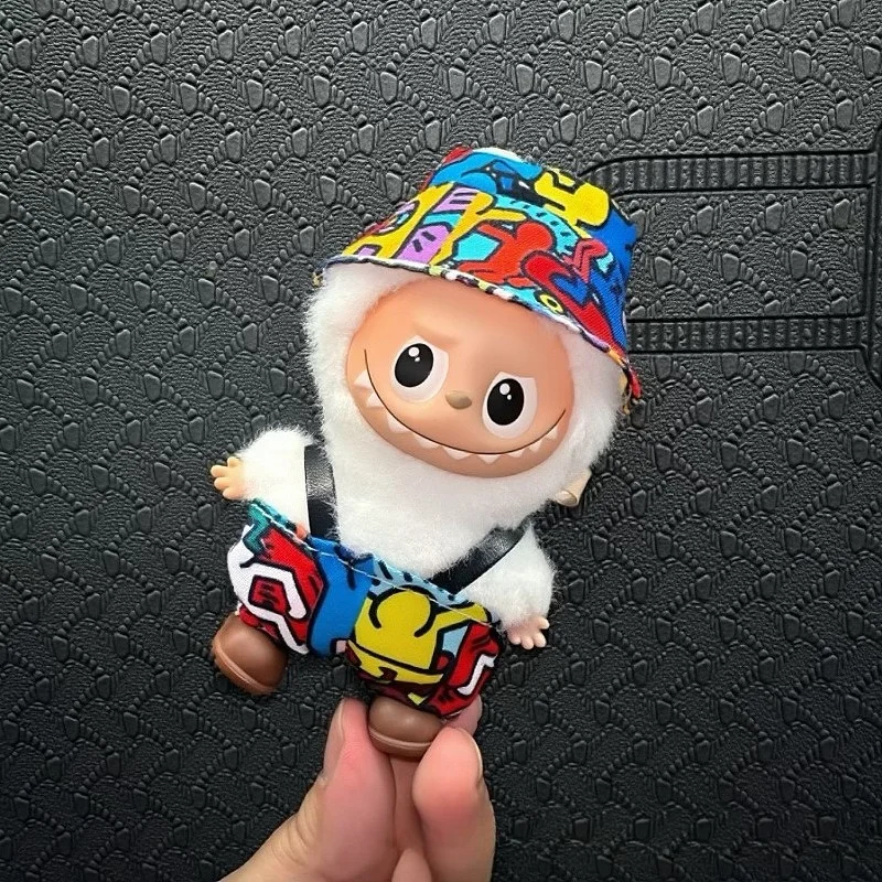 เสื้อผ้าสำหรับตุ๊กตา Labubu รุ่น 4.0 ขนาดมินิ แฟชั่นทันสมัย ชุดน่ารัก ชุดลำลอง ชุดเดรส ของเล่นตุ๊กตาผ้าพลัฌ