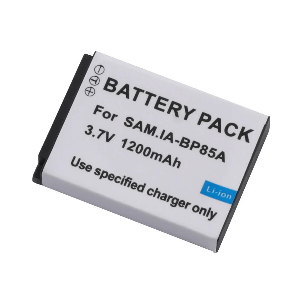 New 3.7V 1200mAh Lithium Rechargeable Battery Pack High Quality Camera Li-ion Batteries Cell For SAMSUNG BP85A PL210 SH100 WB210