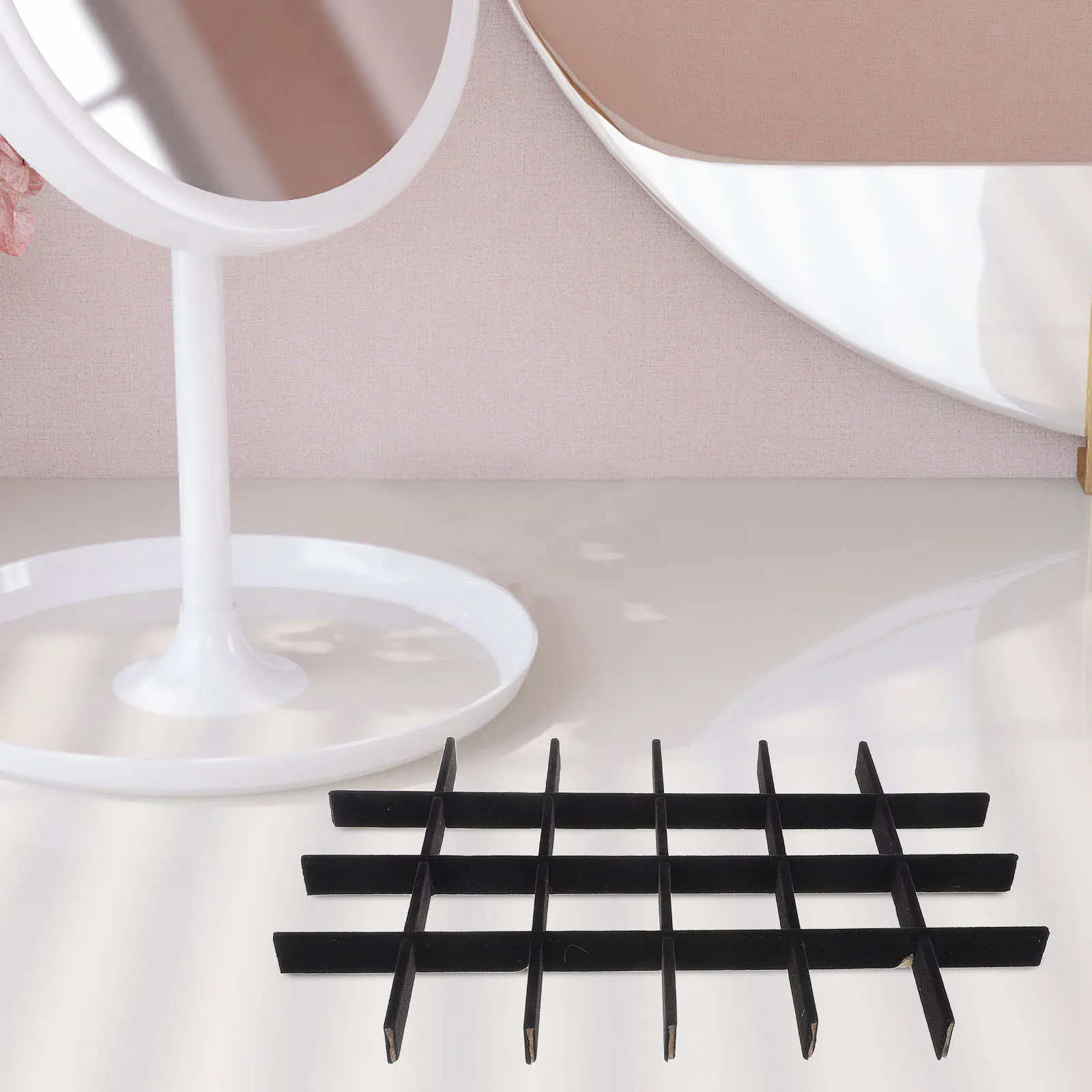 1Set Jewelry Tray Organizer Divider Modular Adjustable Insert Divider for Jewelry Box Display Storage and Organization